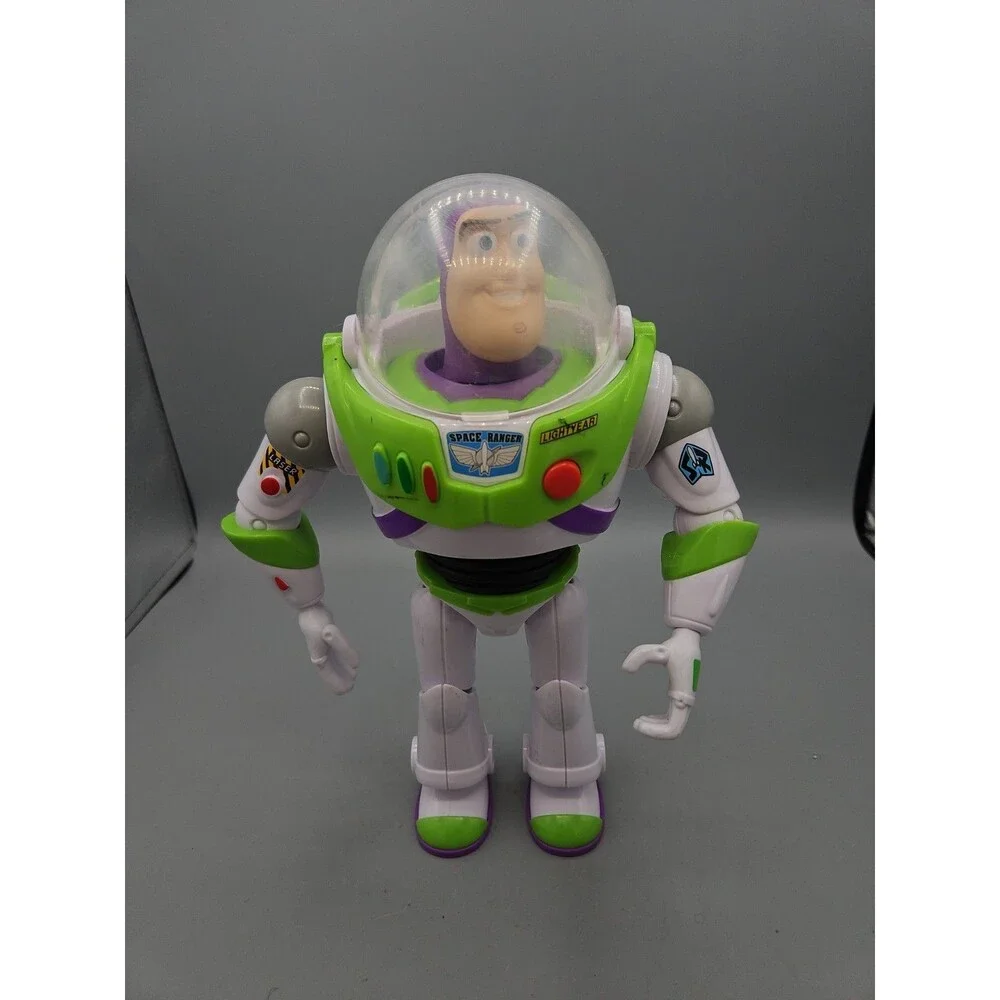 Disney Pixar Buzz Lightyear Toy Story Posable Talking 10 in Action Figure